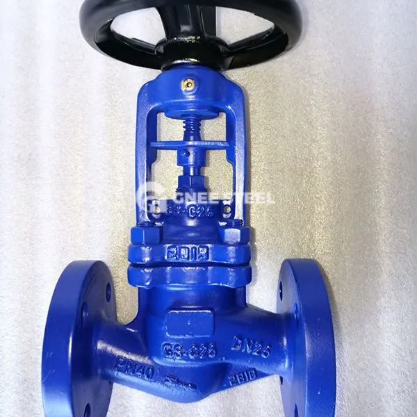 Valvole a globo di sigillo mandato