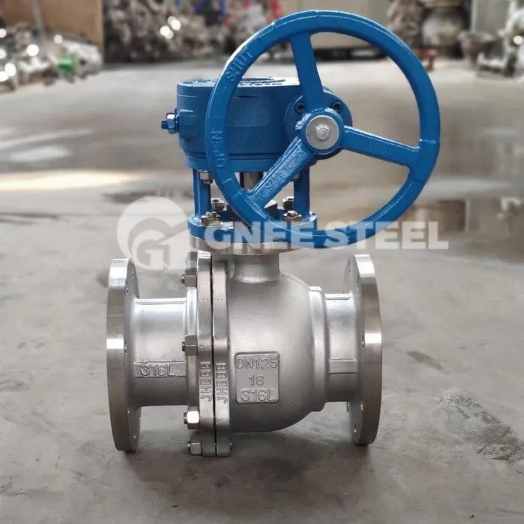 Valvola a sfera in acciaio al carbonio