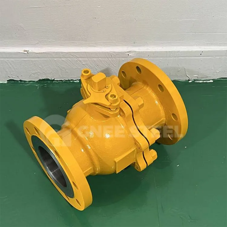 Valvola a sfera galleggiante in acciaio fuso