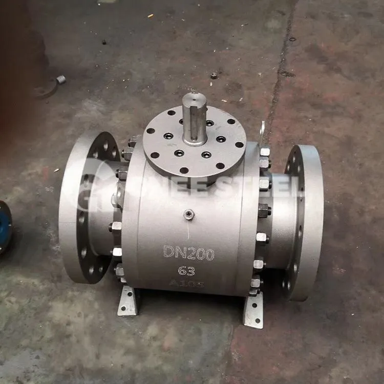 Valvola a sfera criogenica montata su trunnion con ingresso dall'alto