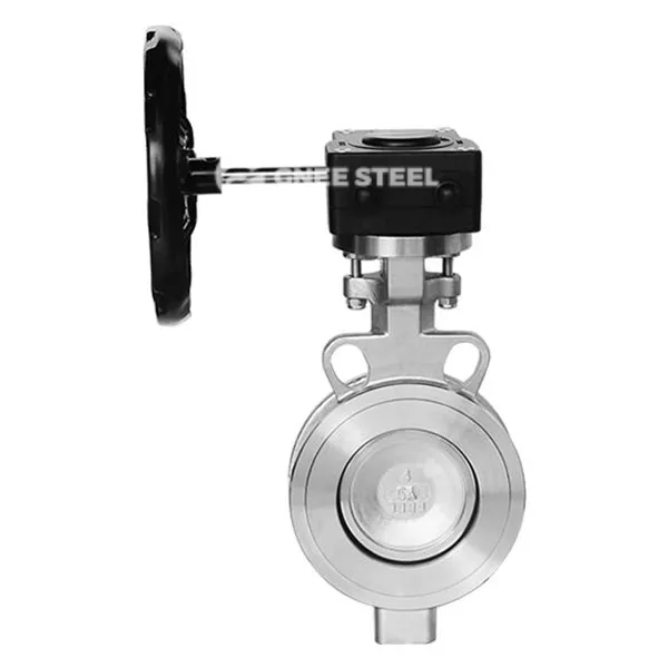 Valvola a farfalla ad alte prestazioni doppia eccentrica