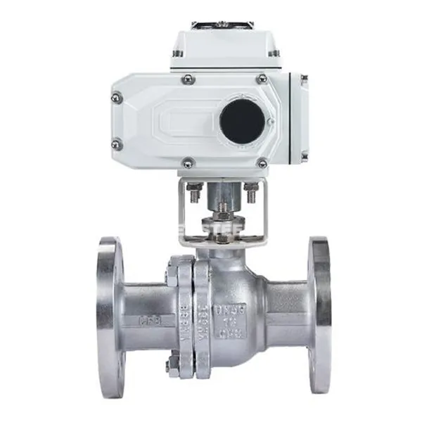 Valvola a sfera azionaria elettricamente