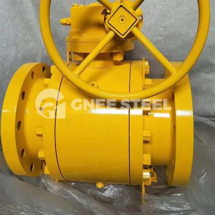 Valvola a sfera in acciaio forgiato ad alta pressione