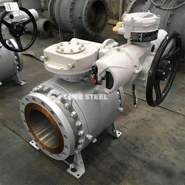 Valvola a sfera di trunnion ad alta pressione