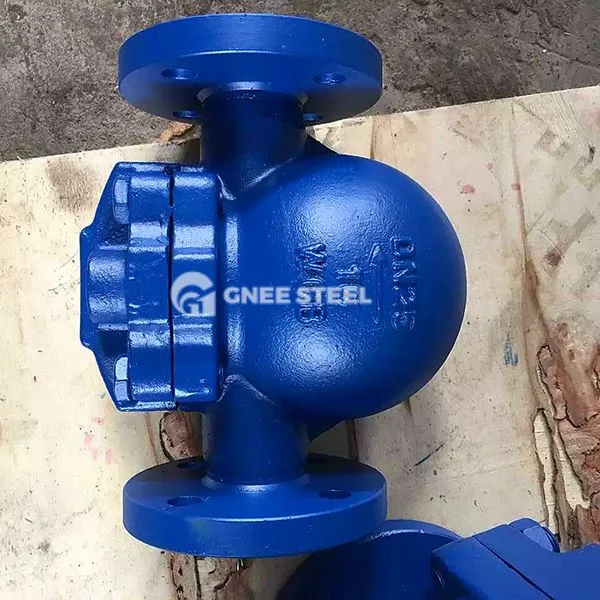 Valvola a sfera a leva