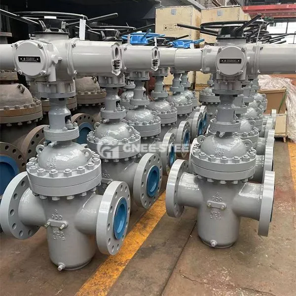 Valvola di gate a doppio discorso parallelo