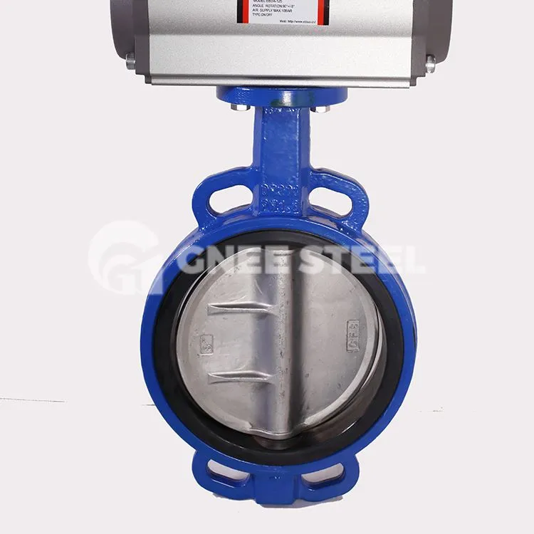 Valvola a farfalla pneumatica