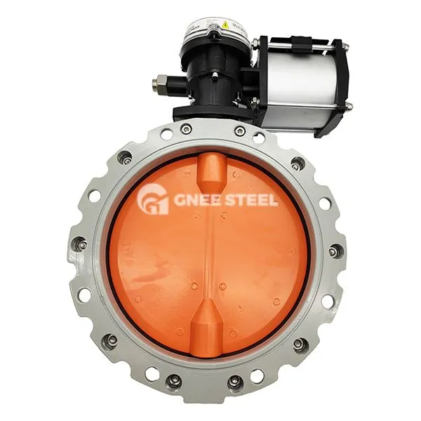 Valvola a farfalla in polvere