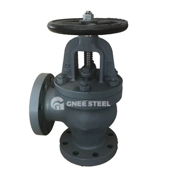 Valvola globale ad angolo retto