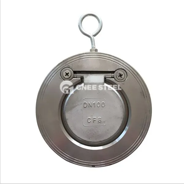 Valvola di controllo del wafer a piastra singola