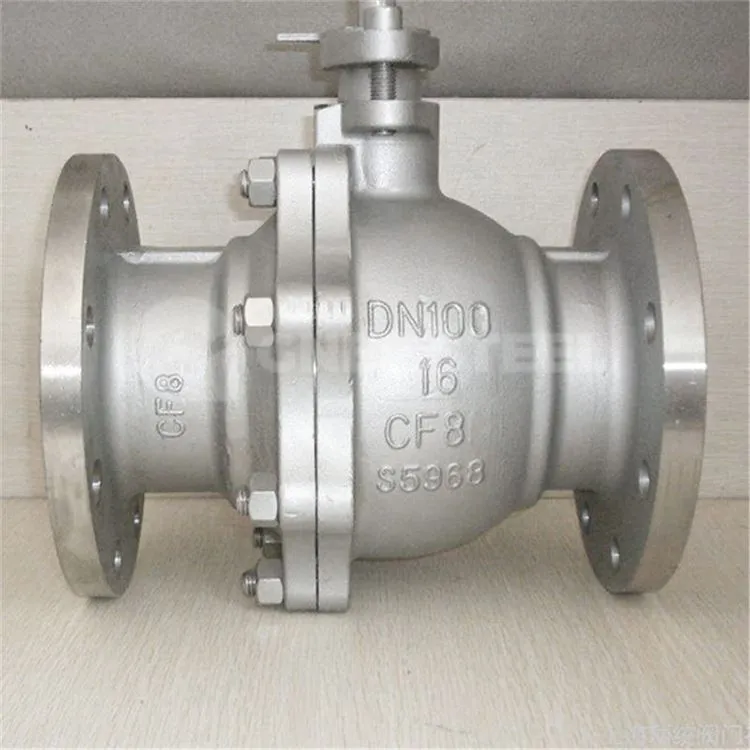 Valvola a sfera galleggiante con ingresso dall'alto