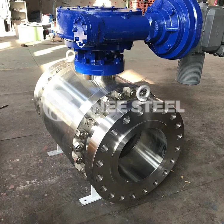 Valvola a sfera DBB montata su trunnion